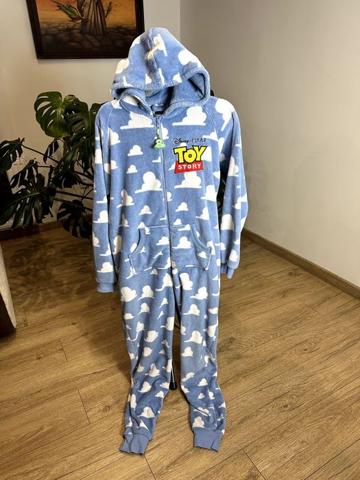 Disney pajac piżamka na zamek ciepla M