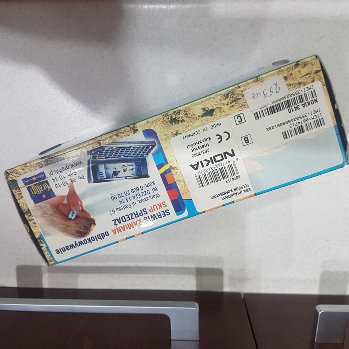 etui opakowanie pudełko nokia 3410