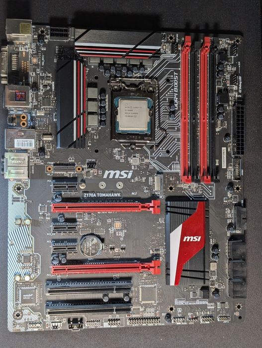 Материнська плата MSI Z170A Tomahawk