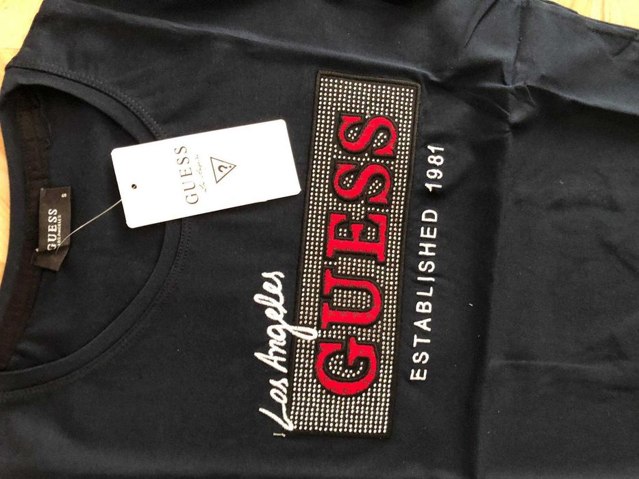 Guess Koszulka Damska Cekiny