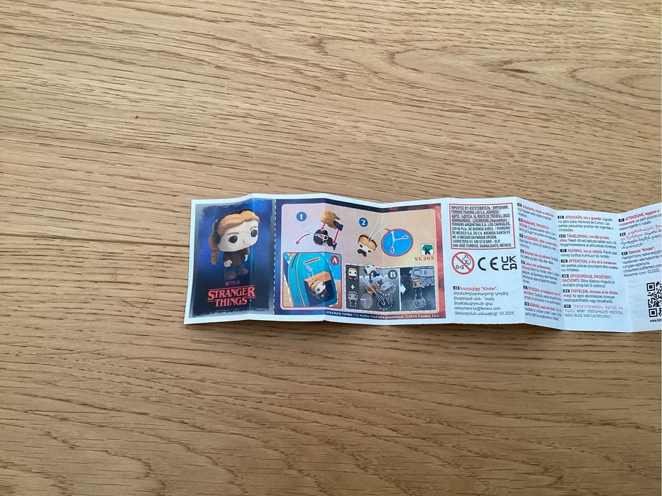 Boneco Funka Pop Max da Kinder Joy