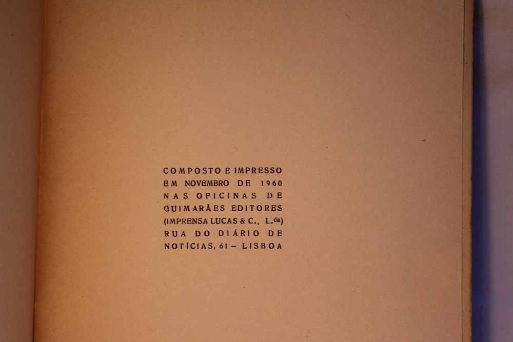 1ª edição de "A Dama e o Cavaleiro" (1960), de Ana Hatherly