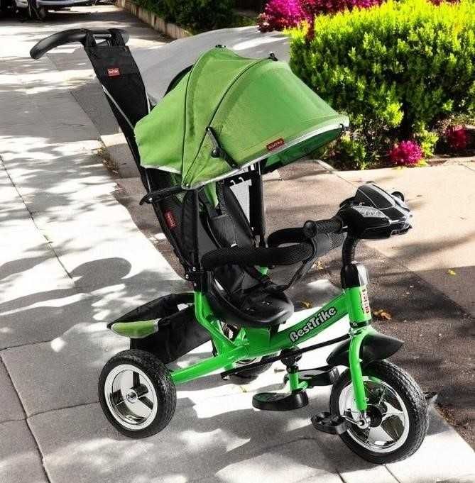 Детский Трехколесный велосипед коляска трёхколёсный дитячий