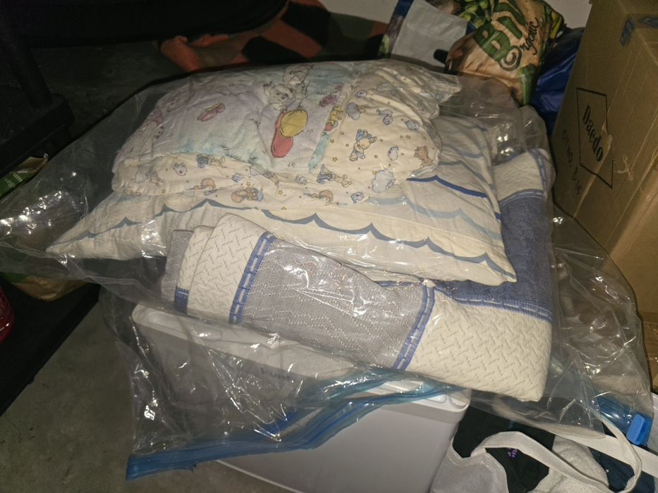 Lote de roupa de cama – casal, solteiro e bebé