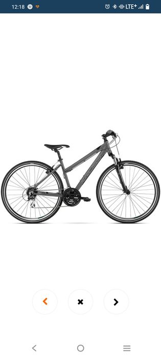 Rower kross 28 cali grafitowy