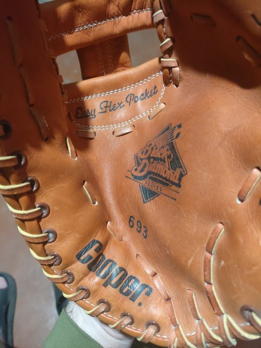 вінтажна бейсбольна рукавичка Cooper Black Diamond Series 693