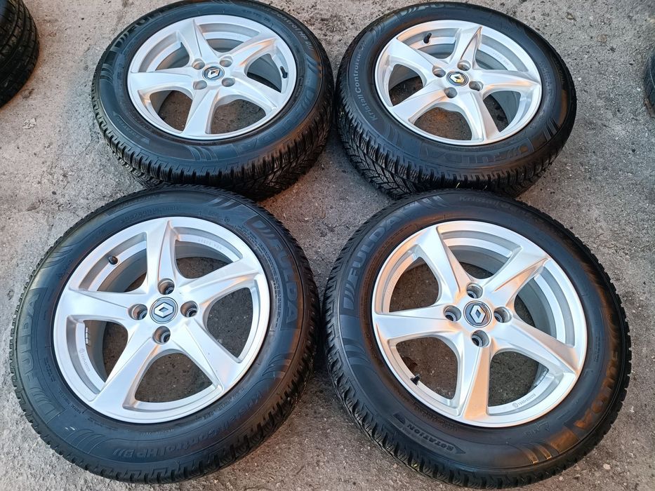 4x100 Felgi Aluminiowe Alufelgi 16 Koła Zimowe Zima RENAULT Captur Clio IV 4 MEGANE SCENIC MODUS TWINGO II 2 NISSAN NOTE MICRA DACIA Dokker Logan Jogger Lodgy Sandero Stepway SMART FORFOUR FORTWO 7mm Legnica ALU-RAD 205/60