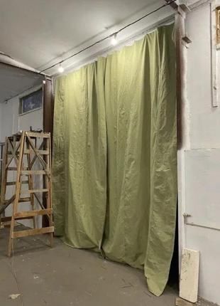 Брезентові штори вологостійкі вогнетривкі