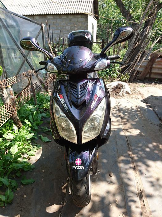 Скутер fada fd50qt-12 Больше 80 кубов не на ходу–ознакомиться в тексте