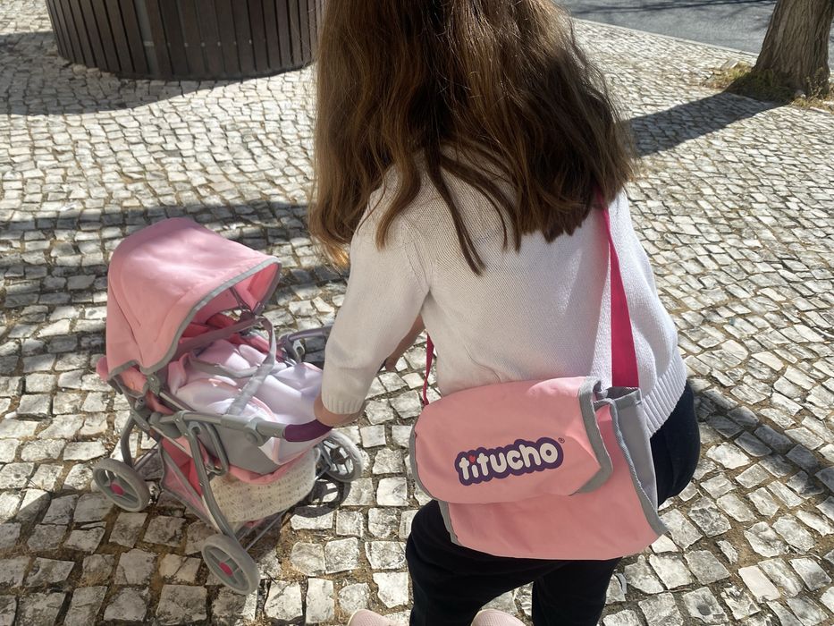 Carrinho bebé Nenuco+bolsa
