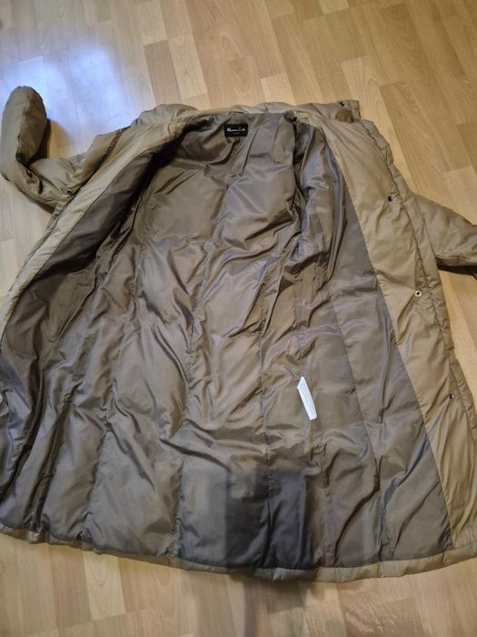 Płaszcz puchowy, Massimo Dutti, idealny