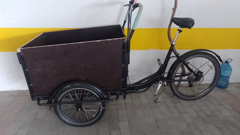 Rower elektryczny cargo towarowy