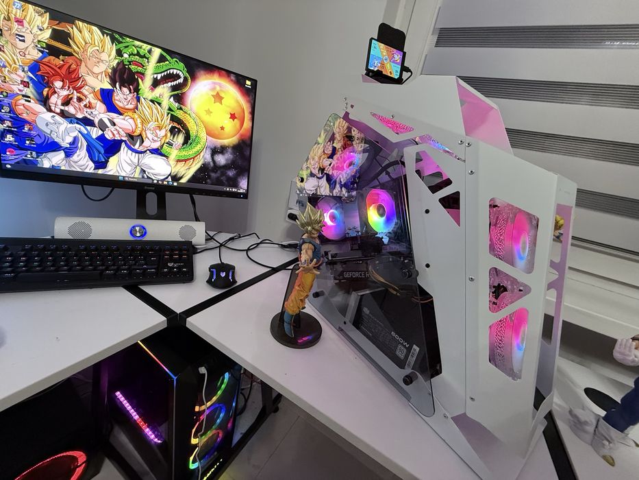 Gamingowy komputer Super Sayan ryzen 5 16 gb ssd 2 Tb Rtx Akcesoria