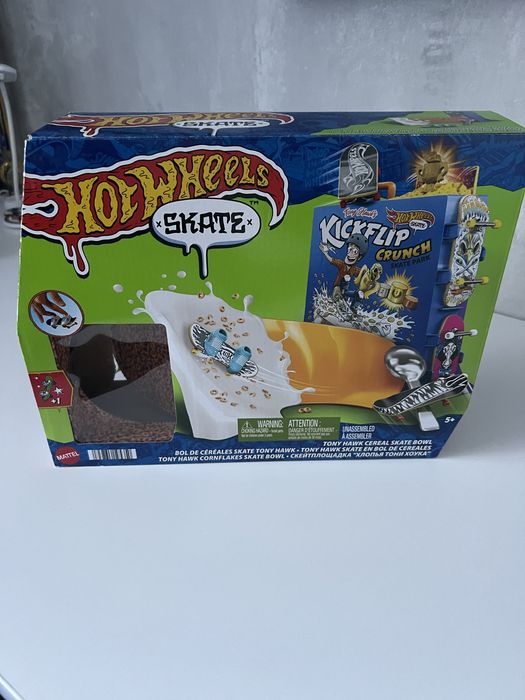 Скейтборд-парк Тоні Гока»Пластівці» Hot Wheels