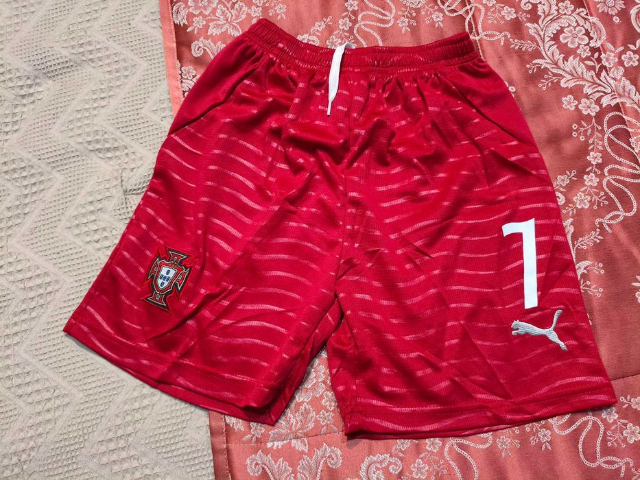 Camisola Criança Ronaldo Equipamento Portugal | NOVO Mundial 2026