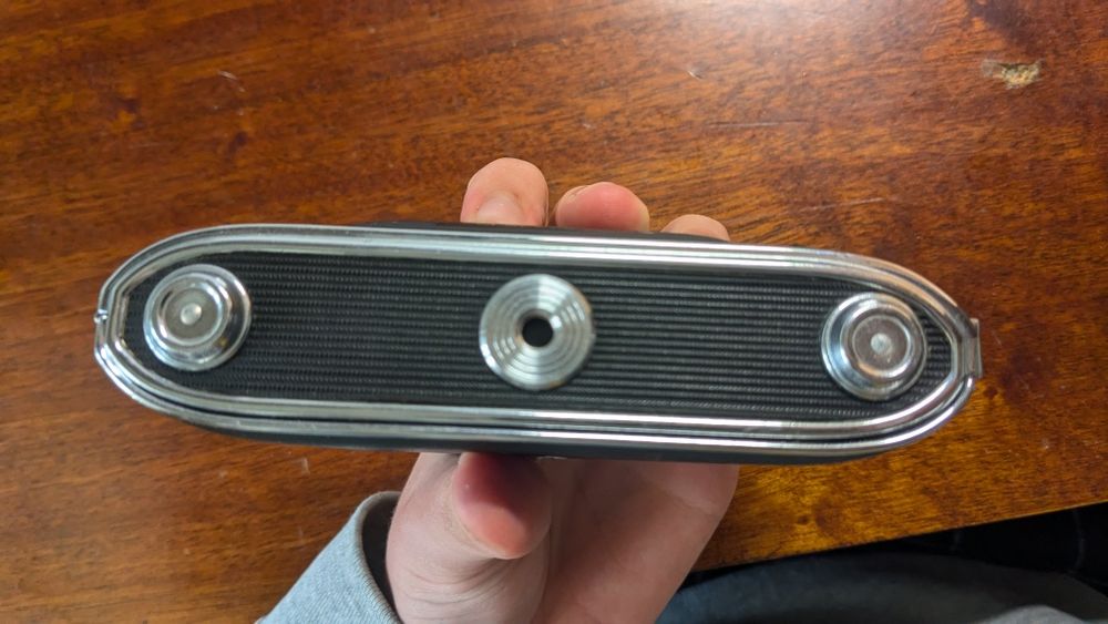 Фотоапарат Agfa isollete III в комплекті чорно-біла плівка