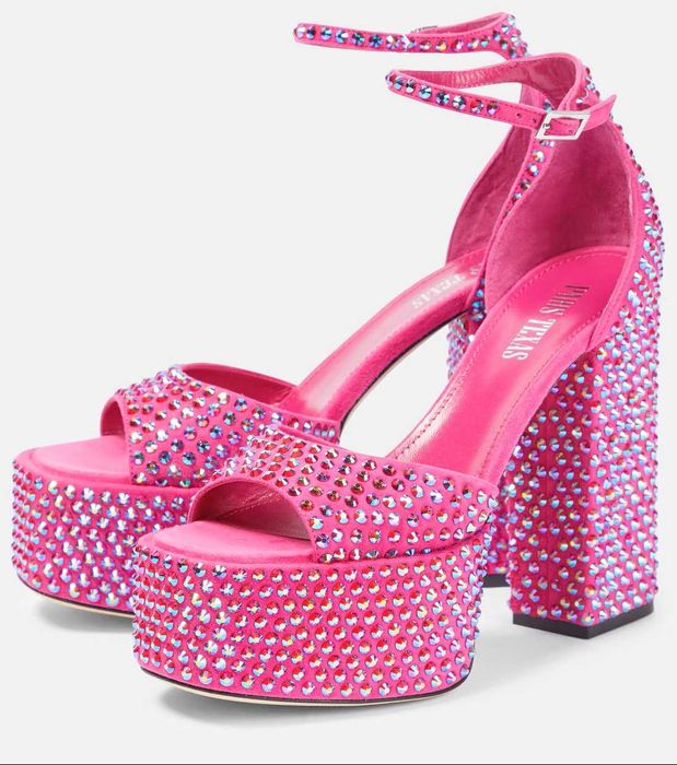 Sandały skórzane Holly