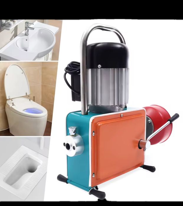 Maquina de limpeza e drenagem