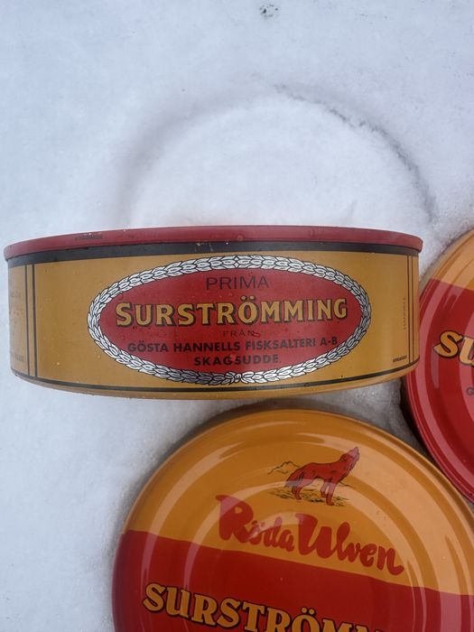 Сюрстромінг 2027 р Рода ульвен 400 грам Surstromming