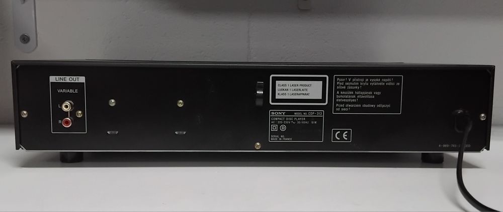 SONY leitor de cd CDP-313