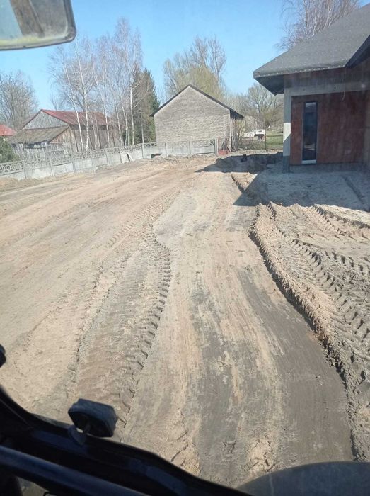 Usługi koparko-ładowarką