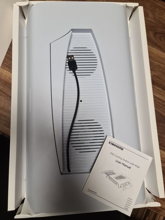Kiwihone PB01 Stacja chłodząca do PS5 podświetlenie RGB