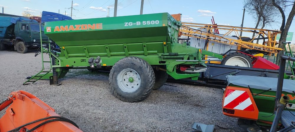 Розкидач мін.добрив  AMAZONE ZG-B 5500, 2017р. РОЗПРОДАЖ