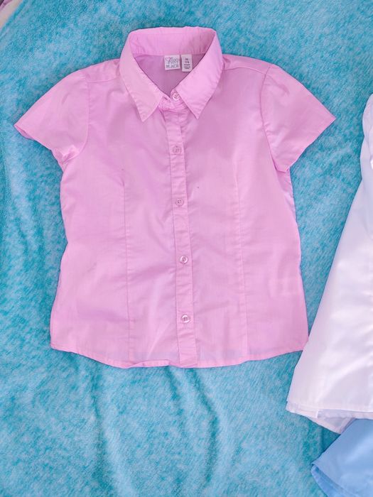 Гарні блузи  рубашки х/б 7-8 років , блузка, рубашка