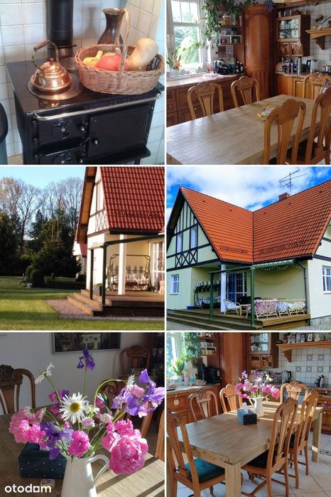 Wyjątkowa Osada Rodzinna, Kaszuby, 3 Domy, Drewniany Dom Biesiadny