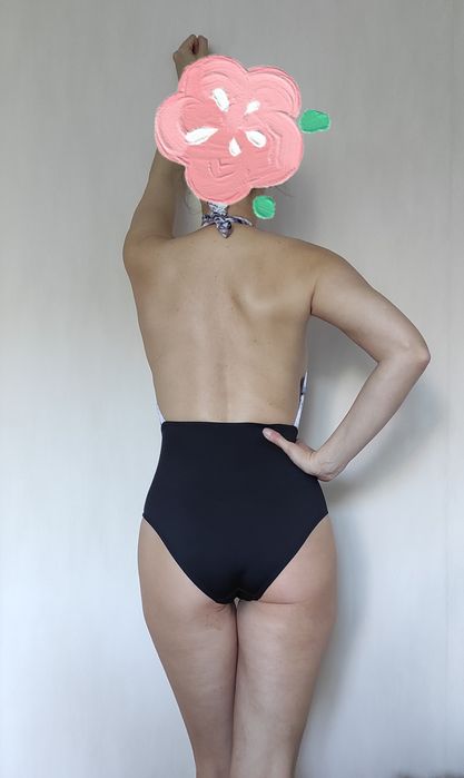 Купальник пландж "мрамор"