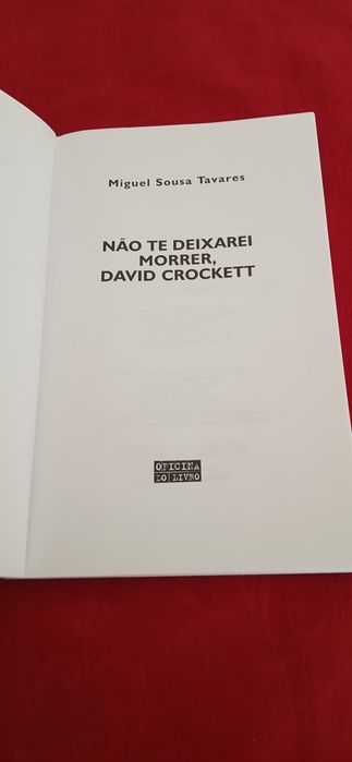 Não te deixarei morrer, David Crockett