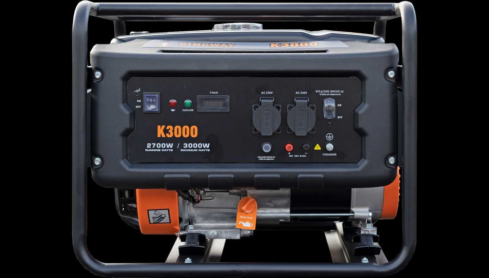 NOWY AGREGAT generator Prądu PB95 Kingway 3000W 12L Miedź AVR FV