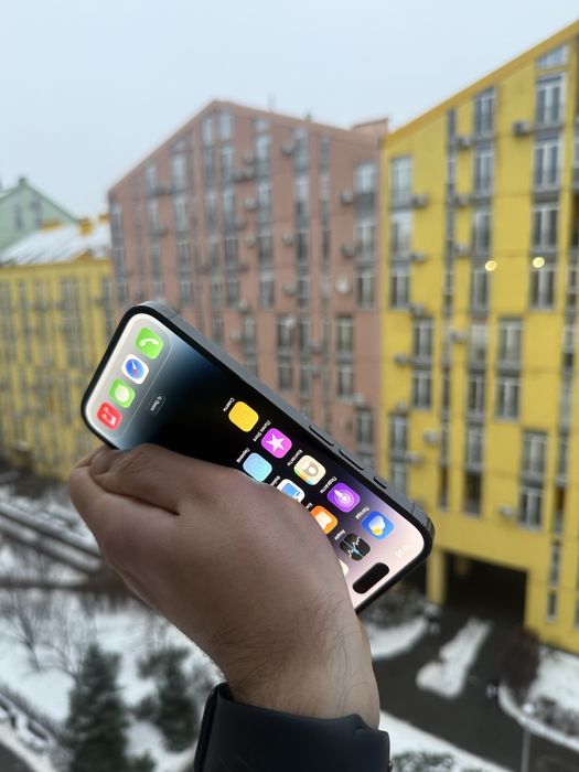 93% Аккум iPhone 14 Pro 128Gb Space Black Neverlock Айфон про