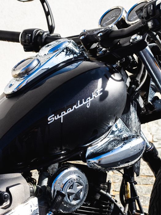 Keeway Superlight 125 Preto Matt (Edição Limitada) + Extras + Originais