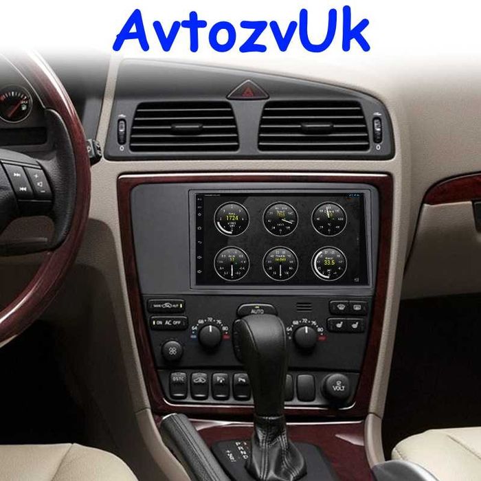 Магнітола S60 V60 Volvo XC70 вольво с60 в60 хс70 CarPlay Android 15