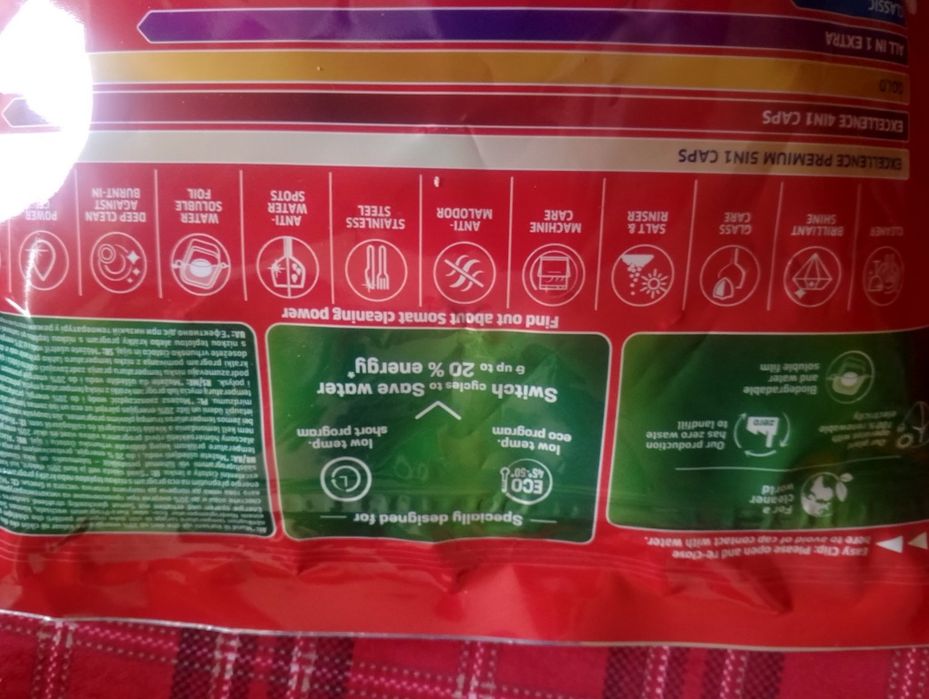 Somat do zmywarki 85sztuk x 4 opakowania