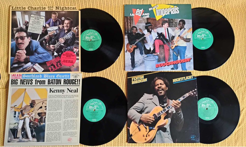 Зірки блюзу від лейблу Alligator Records Платівки
