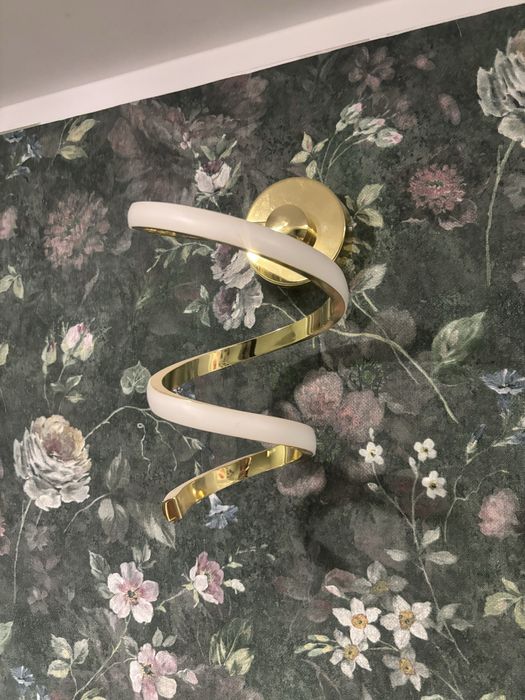 Kinkiety zlote polysk 2szt Led