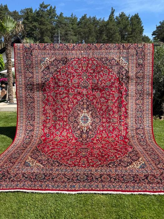 Nowy Dywan Wełniany Kaszmirowy Perski Iran Keshan 380x300 NAJTANIEJ  POLSCE