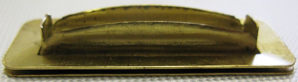 10 szt. Oczko prostokątne plandeki mosiężne mosiądz 40x8 mm nierdzewne