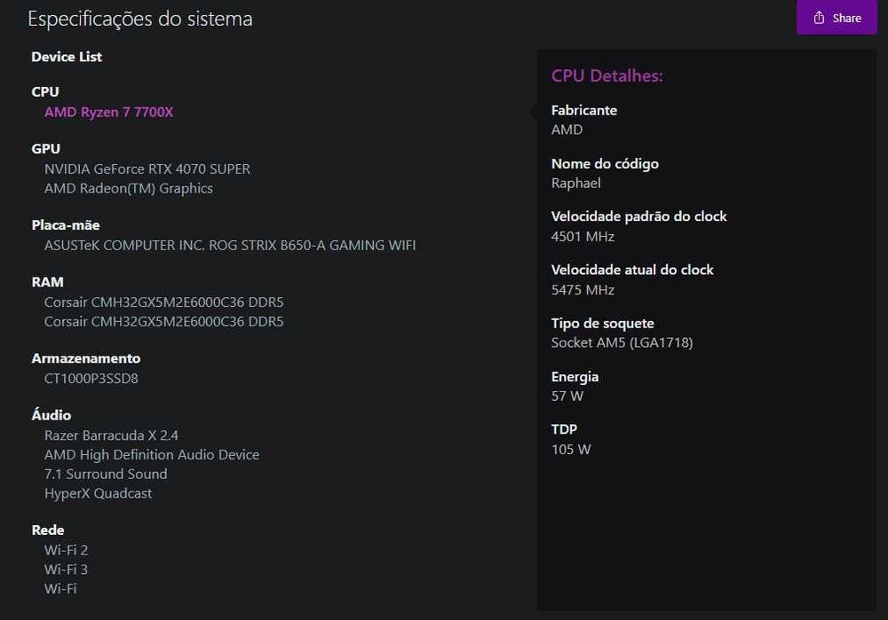 PC Gaming + Monitor ACER Nitro + Teclado G715 + Rato G705 Logitech