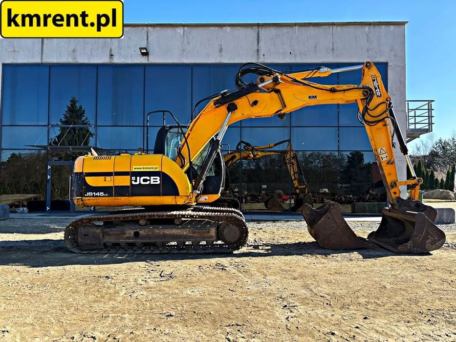 JCB JS 145 LC KOPARKA GĄSIENICOWA 2011R. | JS 130 CAT 311 VOLVO ECR 140 CASE 130