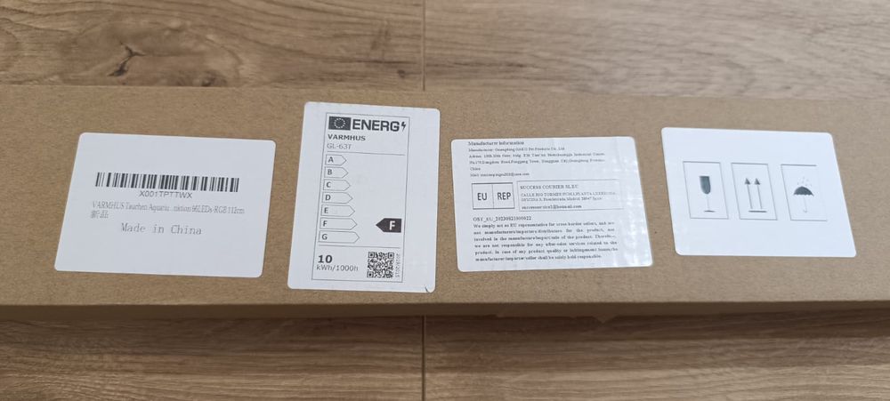 Wodoodporna lampa LED do akwarium z timerem 112 cm