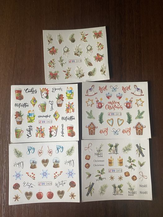 Наліпки для манікюру