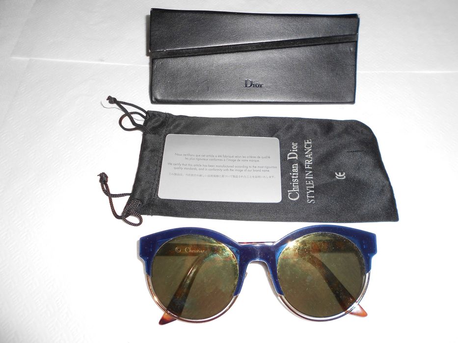 óculos de sol Christian Dior certificados