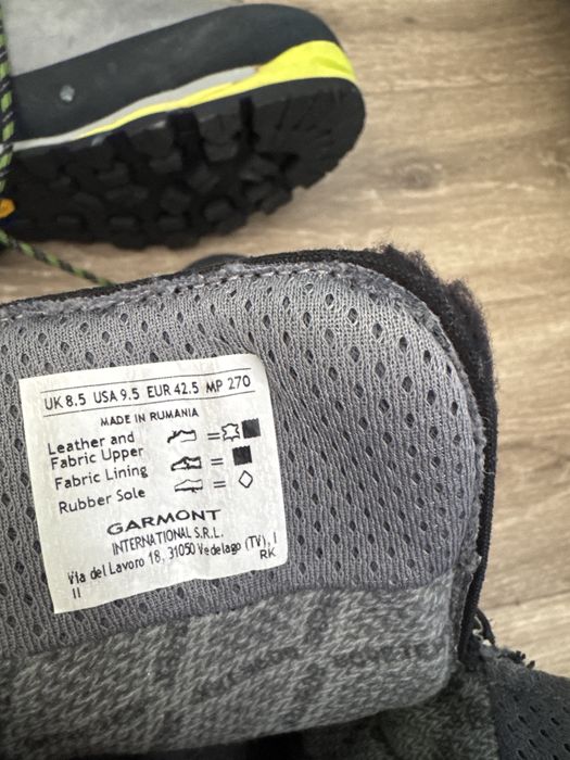 Ботинки Garmont Mountain Guide Pro GTX 27см