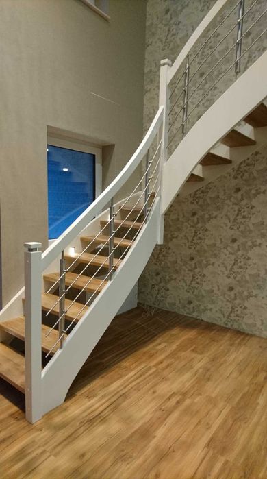 Schody drewniane Szczecin Producent schodów Schody na wymiar Schody