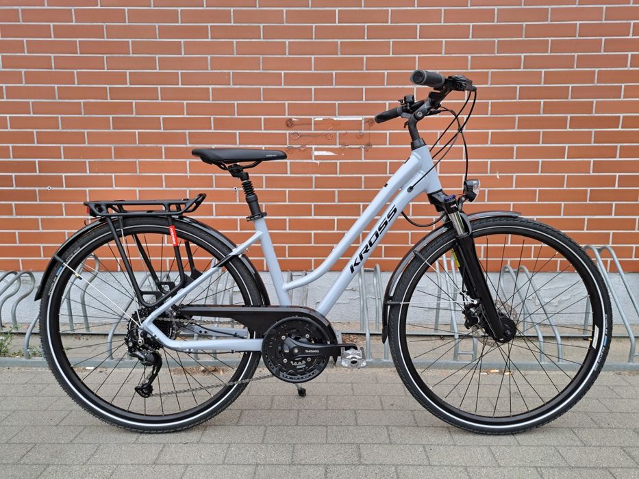 Kross Trans 6.0 rozm.M/17" damski trekking szary nowy