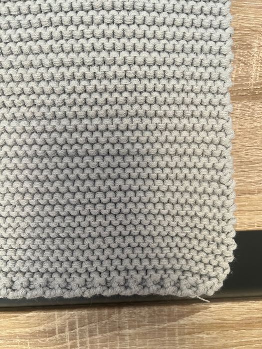 Komplet czapka,szalik szary NOWY