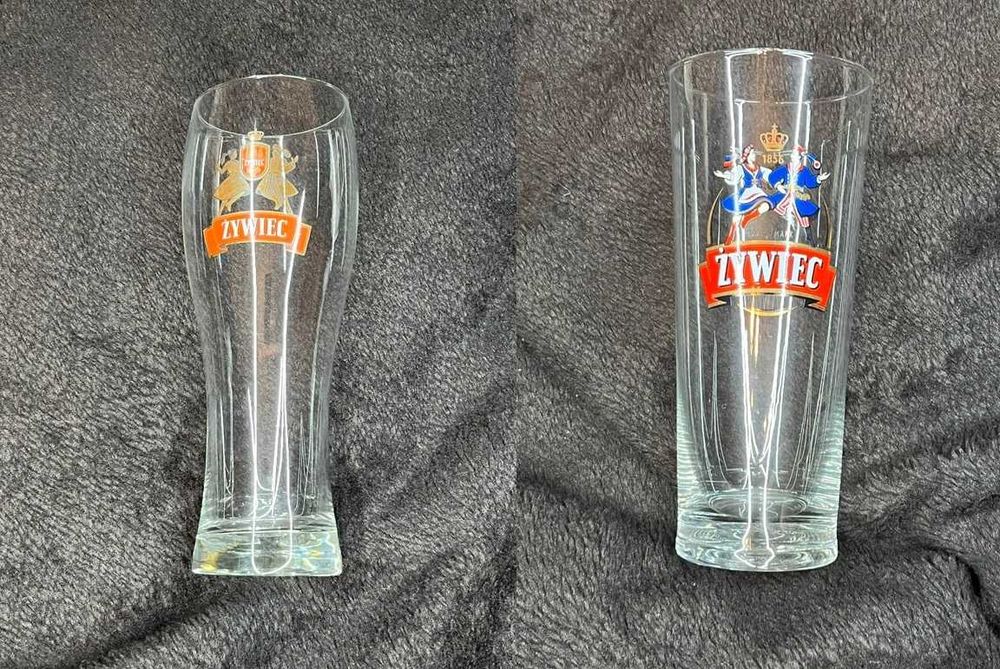 Pokal  szklanka kubek do piwa x2 ŻYWIEC